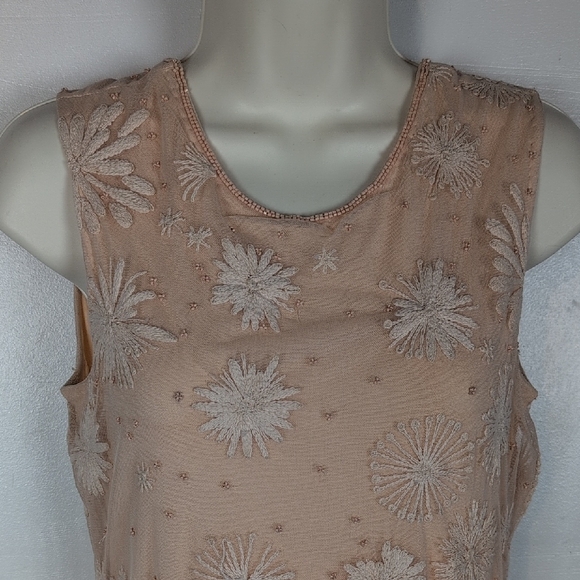 Sundance Beaded Embroidered Sheath Dress - Picture 2 of 9